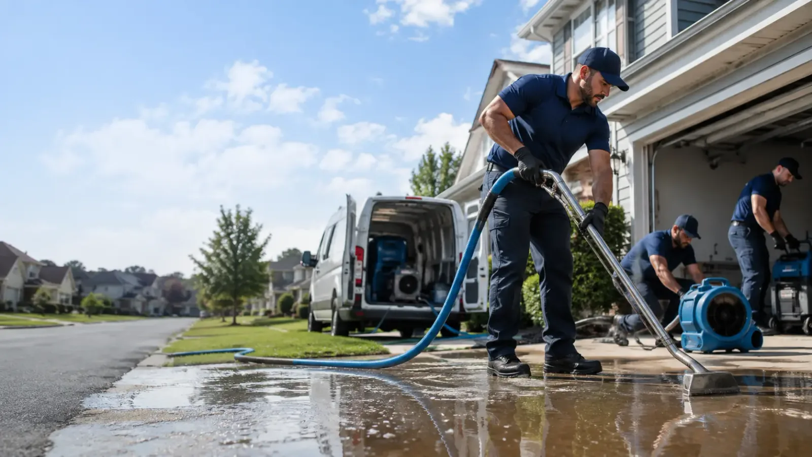 Flood Damage Restoration in Pottsville, AR